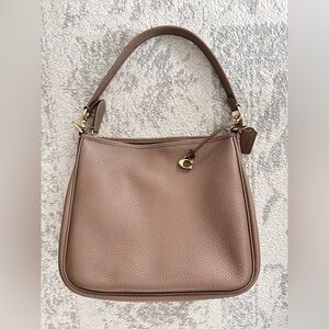 Like New Coach Cary Shoulder Bag - Dark Stone